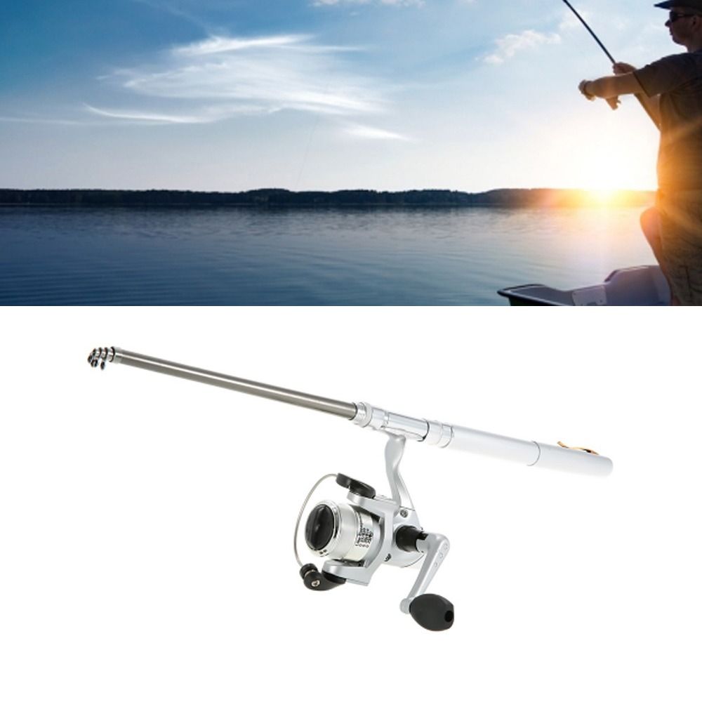 Portable Telescopic Pocket Fis - Fishing Rod Fly 评论和价格