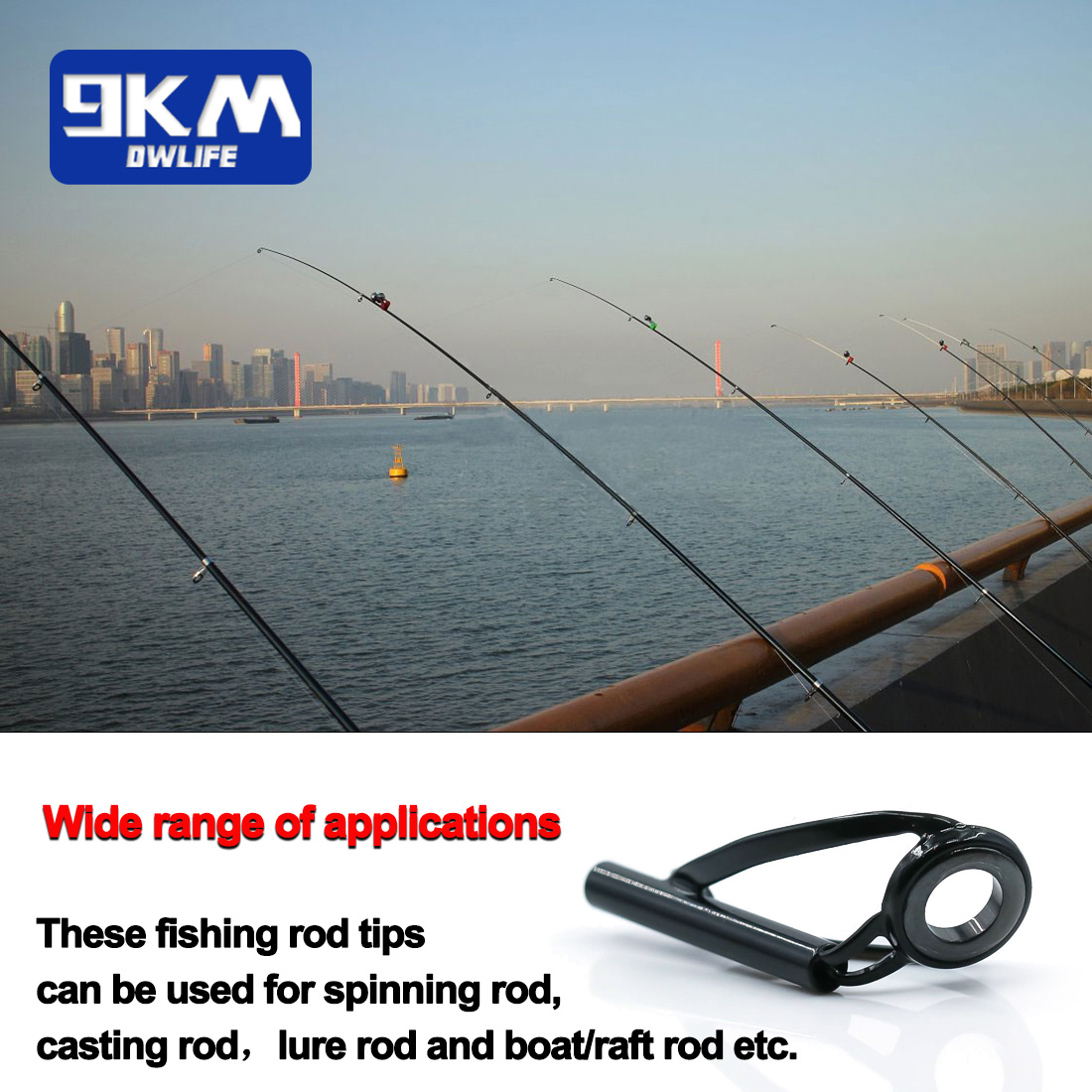 Fishing Rod Tip Top Guide Repa - Fishing Rod Guide Replacement 评论和价格