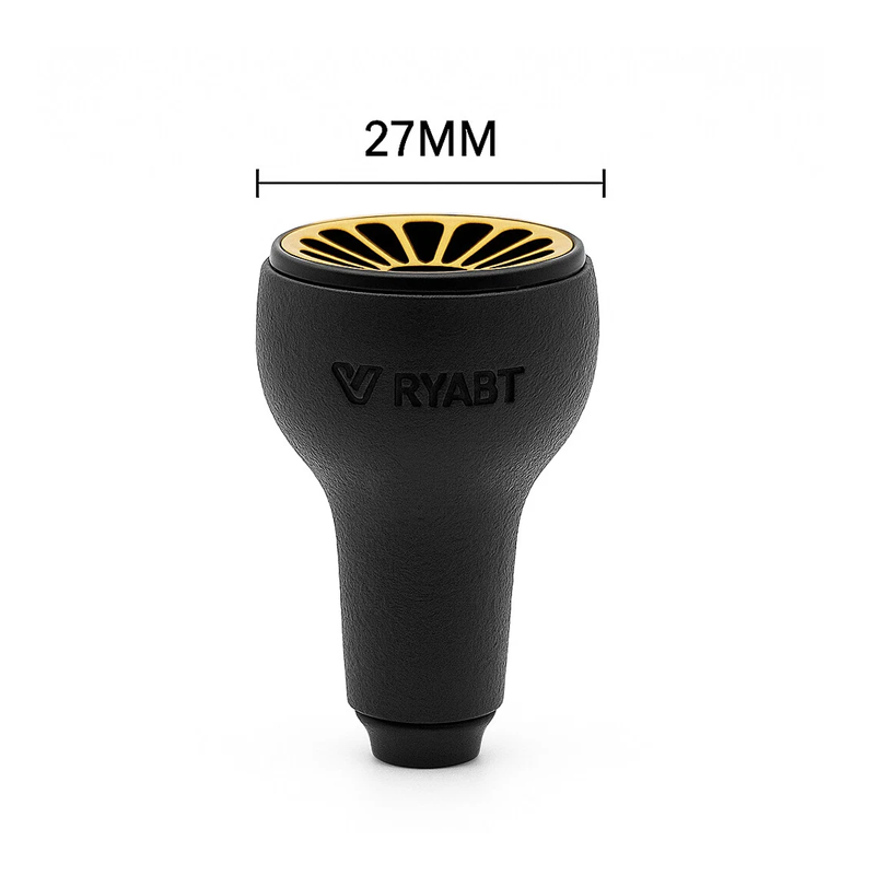 TPE Black Knob 27mm Compatible - Shimano Reel Stradic 评论和价格