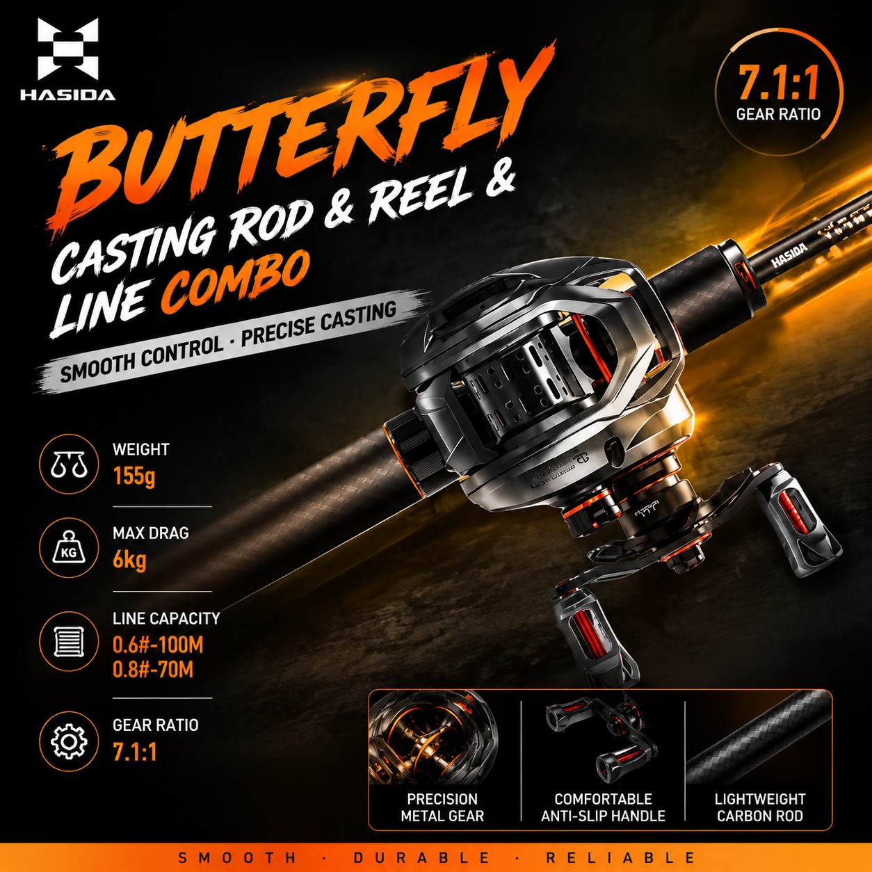 HASIDA BFS Carbon Fiber Fishin - Fishing Rod Carbon Fiber 评论和价格