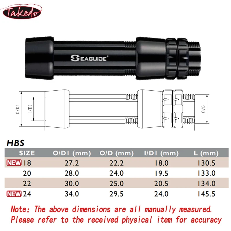 TAKEDO 18# 20# 22# 24# HBS Hea - Fishing Rod Casting 评论和价格